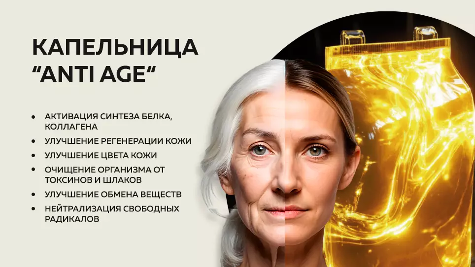 Капельница «Золушка Anti Age»